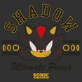 thumbnail image 2 of Mens Sonic the Hedgehog Shadow Ultimate Power Lightweight Hoodie, 2 of 4