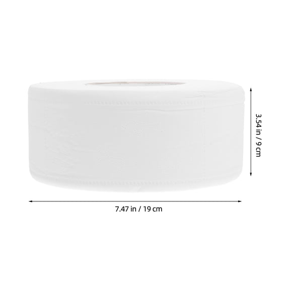 AURARMLET Toilet Tissue Roll White Thickened Design High Traffic Use Tear Prevention 8.07X8.07X3.54In