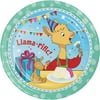 Creative Converting 338725 Llama Dessert Plates, 8 Count