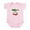 Petal Pink, variant on CafePress - Nonna's Little Angel Infant Bodysuit - Baby Light Bodysuit, Size Newborn - 24 Months
