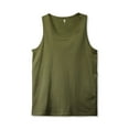 thumbnail image 4 of Hat and Beyond Mens Two-Tone Tank-Top Light Cotton Running Workout Undershirt, 4 of 6
