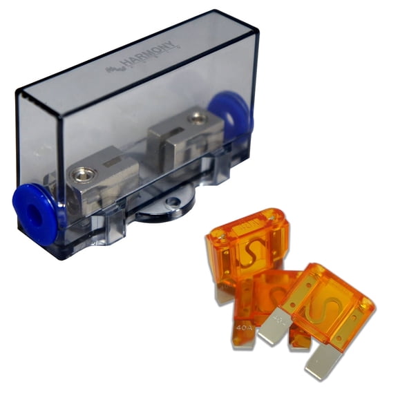 Harmony Audio Car - Boat Marine Stereo MAXI Fuseholder & 40 Amp Fuses