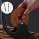 thumbnail image 4 of 1 Uds soporte de bobina de mosquito de caracol, soporte de bobina de mosquito de Metal caja de bobina de mosquito soporte de incienso de Metal en espiral, 4 of 5