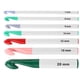 thumbnail image 3 of Juego de 7 piezas de ganchillo, tubo hueco de plástico de colores, herramientas de tejido para bricolaje, accesorios para agujas de suéter, 3 of 14