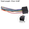 thumbnail image 3 of Unique Bargains 70-8590 Car Stereo CD Player Wiring Harness Wire Radio Adapter Black for BMW 3 Series 1992-1998, 3 of 6