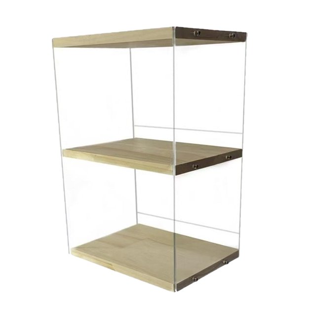 Organizador de discos de mesa, caja de almacenamiento de álbumes, acrílico, organizador de escritorio, caja para discos LP, libros, DVD y fotos.