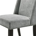 thumbnail image 6 of Pemberly Row Transitional Upholstered Wood Dining Chair in Gray (Set of 2), 6 of 6