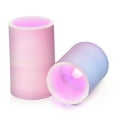 thumbnail image 7 of Yayeee Flameless Candles with Remote Flickering Battery Operated Multi Color Changing, Light Pink Gradient, 7 of 7
