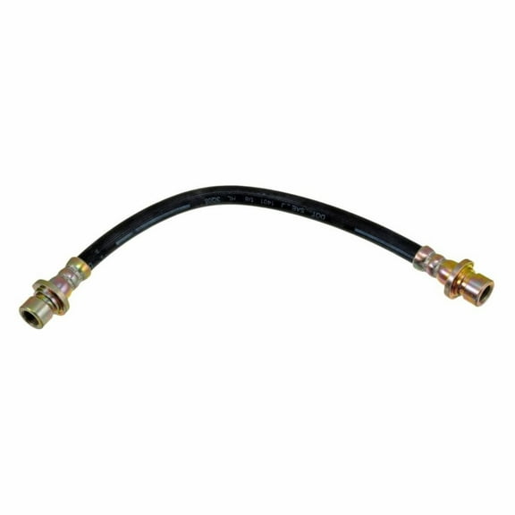 KarParts360 For Honda Civic del Sol 1993 94 95 96 1997 Brake Hydraulic Hose | Black | Treated Steel End 1 | Flexible Hose | Female End 1 | 10MM End 1 Thread Size | For 01466-S04-000, 01466-S04-A00