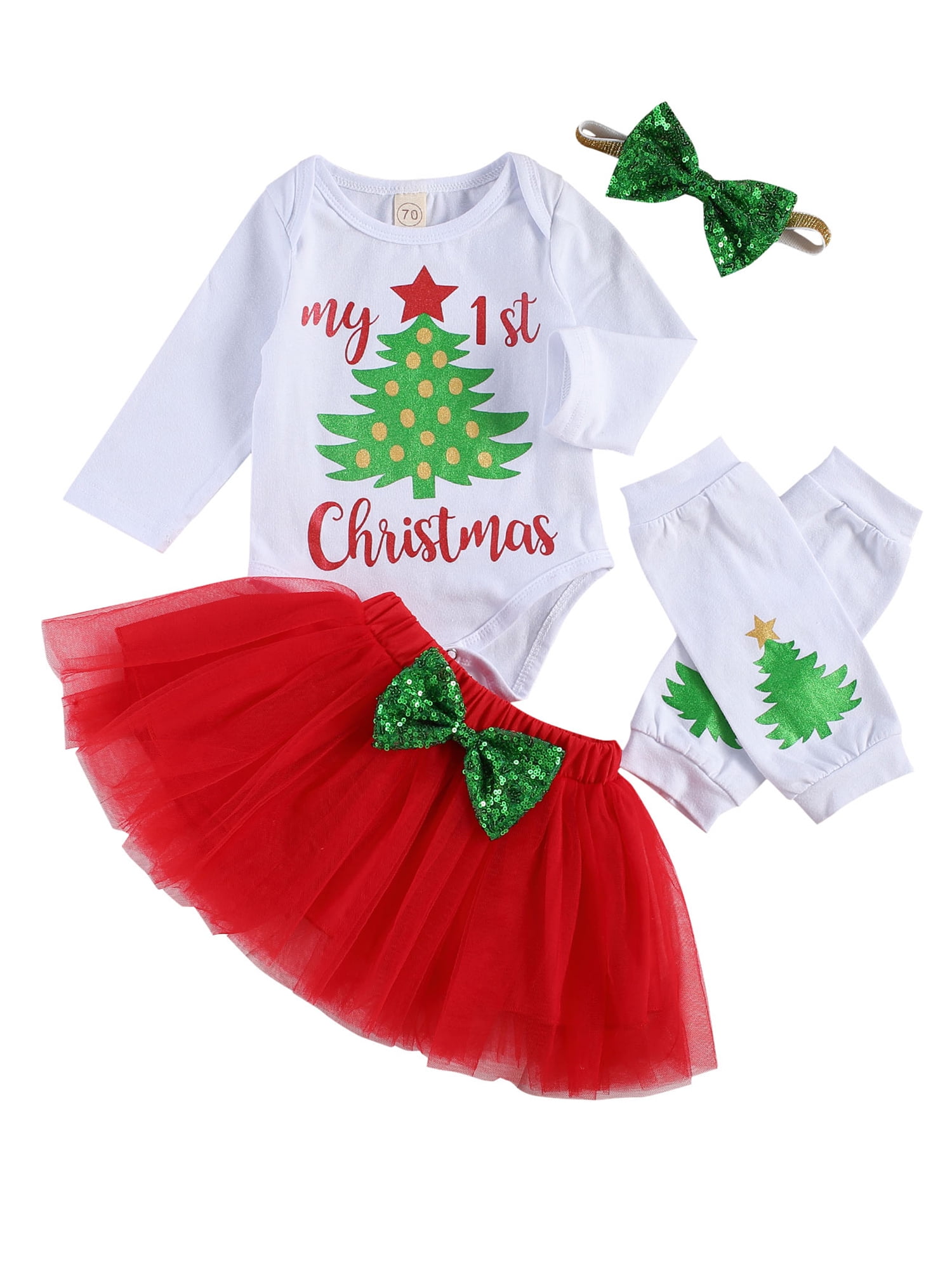 YOUNGER TREE Christmas Baby Girls Dress Outfits Deer Romper Skirt Long Sleeve Tutu Dress Clothes YOUNGER TREE Christmas Baby Girls Dress Outfits Deer Romper Skirt Long Sleeve Tutu Dress Clothes
