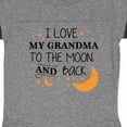 thumbnail image 3 of Inktastic I Love My Grandma to the Moon and Back Boys or Girls Baby Bodysuit, 3 of 4