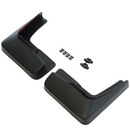 Red Hound Auto Compatible with GMC Terrain 2010-2015 Mud Flaps Splash Guards Front Molded 2pc Pair 19170503