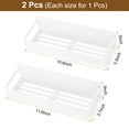 thumbnail image 2 of Organizador magnético de especias de 2 piezas para refrigerador con gancho, blanco, 2 of 7