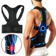 thumbnail image 3 of Comfy Brace Posture Corrector-Back Brace for Men Women Fully Adjustable Straightener for Mid, Upper Spine Support- Neck Shoulder Clavicle and Back Pain Relief, 3 of 5