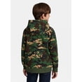 thumbnail image 4 of John Deere Boys Camo Graphic Fleece Long Sleeve Hoodie, Sizes 4-18, 4 of 9