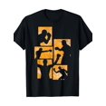 thumbnail image 1 of T Shirt Men'S Boxing Gym Training Heavyweight 220gsm Boxing Team Design with Boxer Silhouettes & Training Motif, 1 of 5
