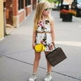 thumbnail image 4 of Mode Été Bébé Enfant en Bas Âge Filles Floral Romper Combinaison Combinaison Vêtements, 4 of 5
