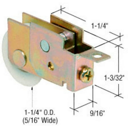 Pella Hinged Patio Door Hardware CRL 1-1/4