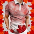 thumbnail image 2 of Ramiter Polo pour Hommes Manches Courtes Extensible Uni Polo de Pont Rouge Melon D\'eau,m, 2 of 4