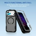 thumbnail image 2 of Phone Case Compatible with iPhone 17 Pro, [Compatible with MagSafe] Stable Camera Stand Magnetic Kickstand Anti-fall Multi-layer Protection for iPhone 17 Pro, C, 2 of 10