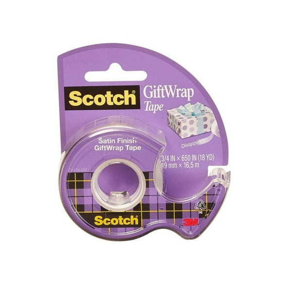 Cinta Adhesiva Scotch de 19mmx16.5m