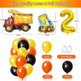 thumbnail image 3 of Decoraciones de cumpleaños de construcción, decoraciones de segundo cumpleaños de acsergery, 3 of 5