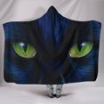 thumbnail image 1 of Couverture à Capuche Yeux de Chat, 1 of 5