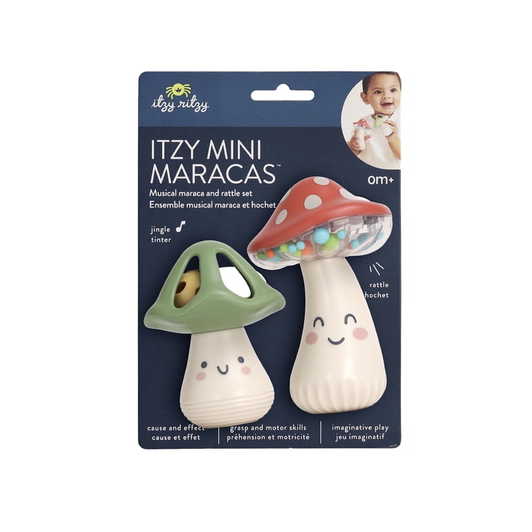 Itzy Ritzy, Mini Maracas Musical Rattle Toy Shake Up Playtime with