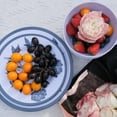 thumbnail image 6 of Melamine Dinnerware Set 12-Piece for 4 Dish Set Plates Bowls Unbreakable Dishware for Indoor Outdoor Use Lightweight Durable for Camping Picnics Parties, 6 of 8