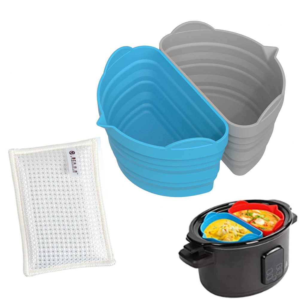 Slow Cooker Liners Divider, Large Size Crock Pot Liners Divider Insert