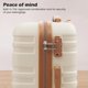 thumbnail image 4 of Luggage Sets Suitcase Set 3 Piece Luggage Set Carry On Hardside Luggage with TSA Lock Spinner Wheels ( 3 piece set (BP/TB/20)) ShopWise Round, 4 of 6