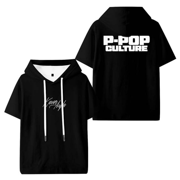 Karan Aujla P-Pop Culture Hooded T-Shirts Women Men Short Sleeve Tee Casual Fashion Clothes