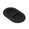 thumbnail image 2 of Rear 4Pcs Black Floor Pan Drain Plug Rear Floor Pan Body Plug Small Rubber Plug Fit for   JK JL, 2 of 7