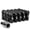Black, variant on J2 Engineering LN-T7-021-125-BK J2 Engineering 7075 -T6 Forged Aluminum M12 X 1.25 20Pcs 50mm Open -End Lug Nut w/ Socket Adapter ( Black )
