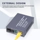 thumbnail image 2 of Transceptor de fibra óptica monomodo de 1 par, convertidor de medios Ethernet, dispositivo de fibra óptica, 2 of 7