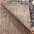 thumbnail image 5 of Well Woven Miro Lyon Vintage Medallion Red Rust Blue Distressed 2'3" x 7'3" Runner Area Rug, 5 of 8