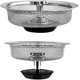thumbnail image 1 of Pantalla de escoria de filtro de fregadero de cocina de acero inoxidable 2 piezas Afortunado Sencillez, 1 of 5