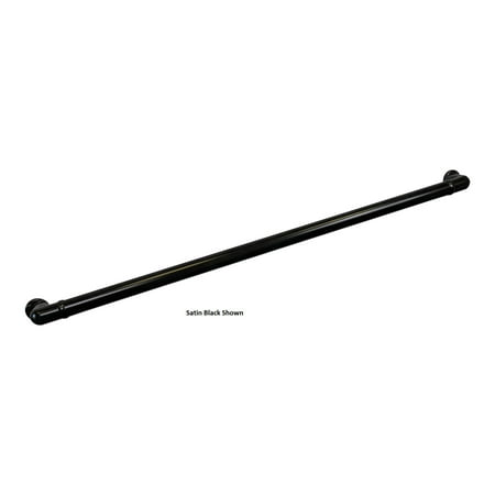 CHR Handrail Section with Return (14' Length,Gloss