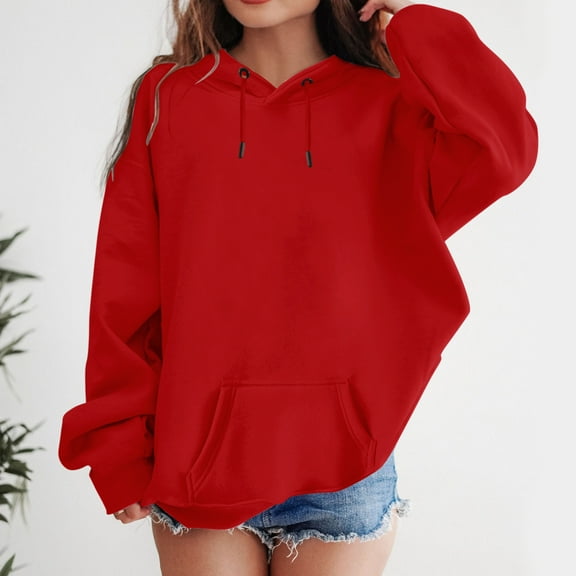 Hoodie Kids Red Hooded Casual Long Sleeve Hoodies Warm Fall Winter Clothes r Girls Clothes 10-12 Years Boys Girls Fashion