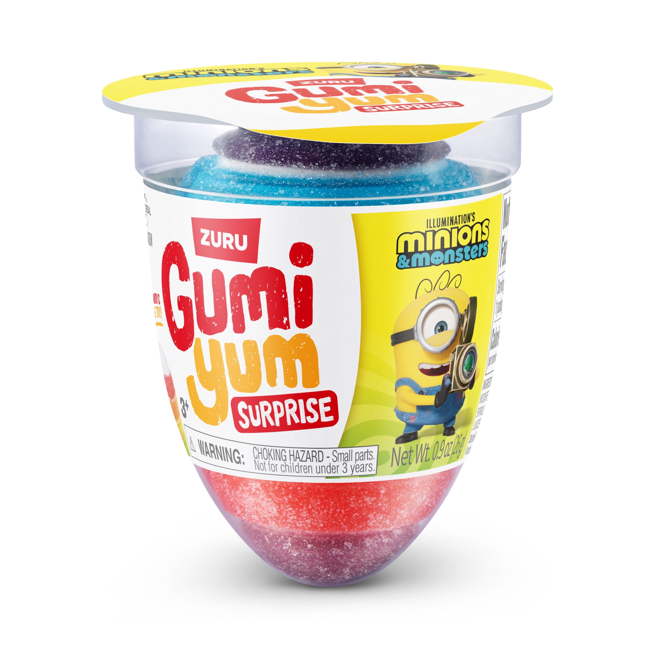 Gumi Yum Surprise Minions 26G Gummy And Toy Product Aged 4-10 Years