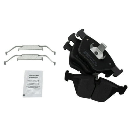 TRQ Brake Pads Front Semi-Metallic for BMW 330i 330Ci 330Xi M3 X3 Z4 BFA73838 Fits select: 2006 BMW M 3.0SI, 2007-2008 BMW Z4 3.0SI