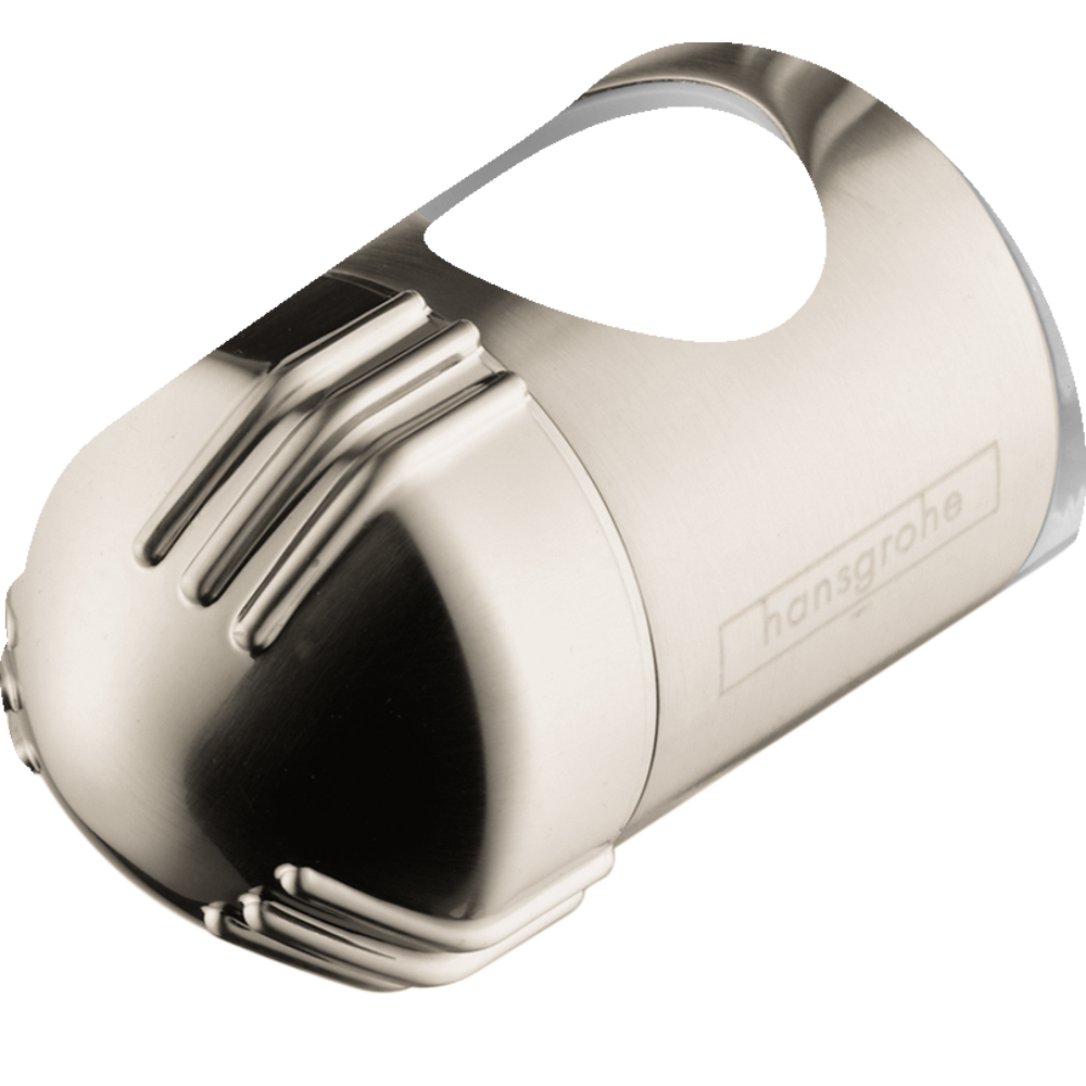 Hansgrohe Unica Wallbar E Slider in Brushed Nickel