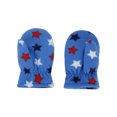 thumbnail image 4 of SimpliKids Patterned Sherpa Lined Hat, Scarf & Glove Set, Star Print, 2-4 Year, 4 of 4