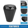 thumbnail image 3 of Unique Bargains Universal Car Gear Shift Knob Stick Shifter Handle Car Interior Shift Knob Black, 3 of 6