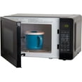 thumbnail image 2 of Avanti MT7V1B Microwave Oven 700-Watts Compact with 6 Pre Cooking Settings, Speed Defrost, Electronic Control Panel and Glass Turntable, Black, 2 of 7
