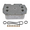 thumbnail image 2 of KarParts360 For IC Corporation 3000 Chassis 2006 Heavy Duty Diesel Engine Oil Cooler | Aluminum Cable | 3.9 Inches Base Height | 22 Core Row | 4.5 Inches Depth | Replacement For 1842417C91, 1842417C9, 2 of 4
