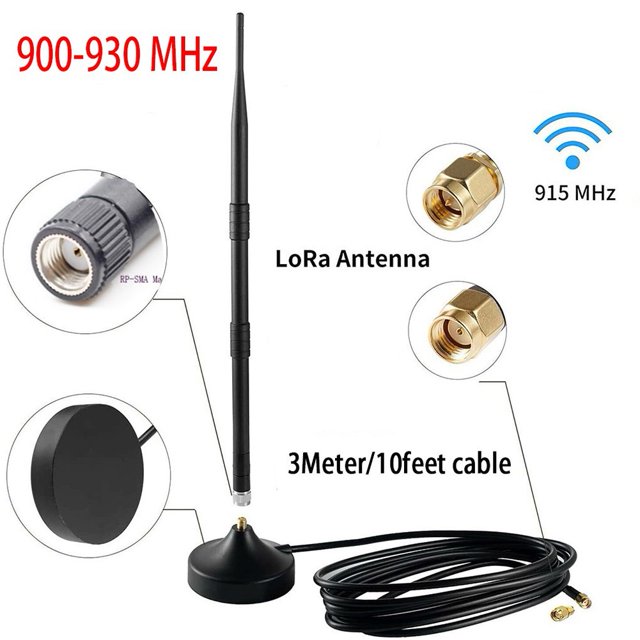 Pour Hélium Hotspot Miner 5.8dBi Antenne Intérieure Base Magnétique pour RAK Nebra Bobcat