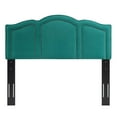 thumbnail image 4 of Modway Cecilia Full/Queen Performance Velvet Headboard in Teal, 4 of 10