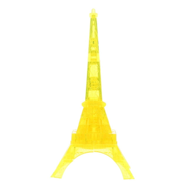 FELTECHELECTR 1 juego de rompecabezas para adultos, juguete para niños, rompecabezas de cristal 3D, bloques de la Torre Eiffel