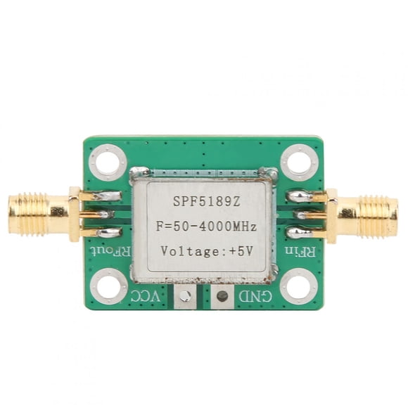 Módulo amplificador de RF SPF5189 de 0,6 dB, placa receptora de ganancia de señal LNA de banda ancha de 0,1-4000 MHz